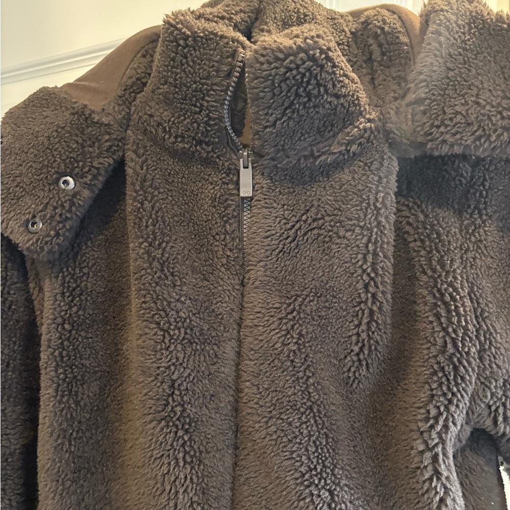 ALO Foxy Sherpa jacket - Espresso